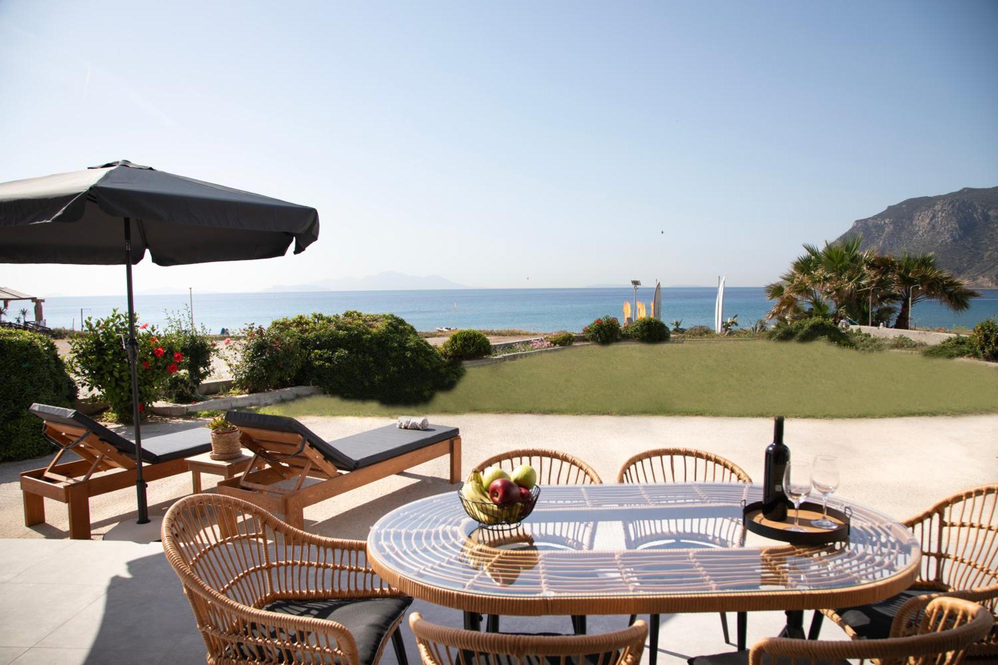 Aegean Eyes 3Bd House Βy The Sea Villa Kefalos  Bagian luar foto
